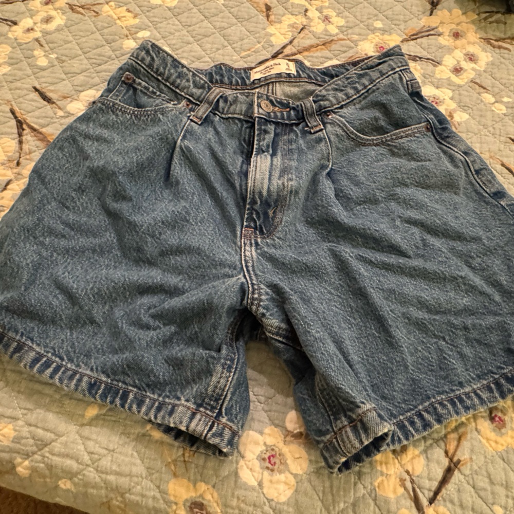 Blue Denim Shorts